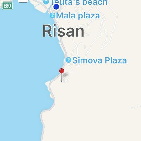Apartments Sneza Рисан Екстериор снимка