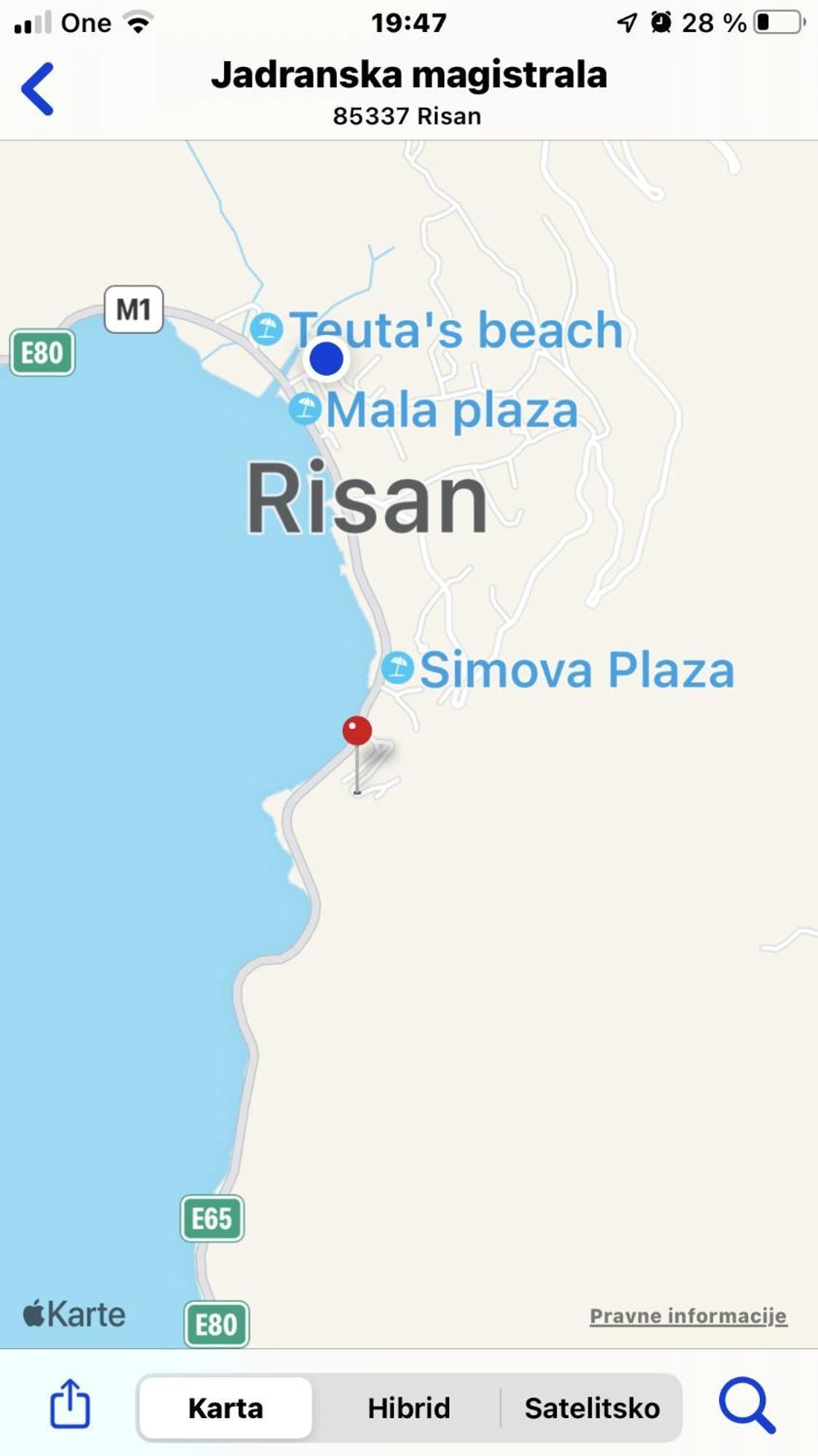Apartments Sneza Рисан Екстериор снимка